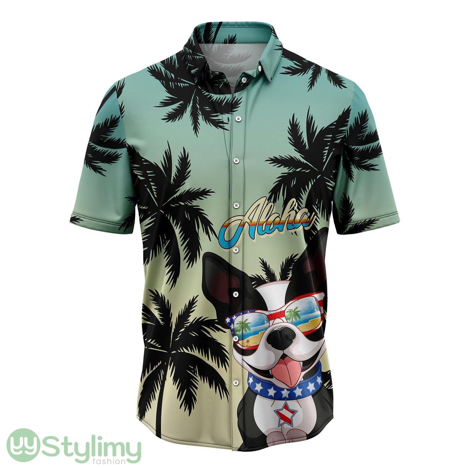 Boston Terrier Tropical Hawaiian Shirt 3D All Over Printed Hawaii Shirt 2 Boston Terrier Tropical Hawaiian Shirt 3D All Over Printed Hawaii Shirt Product Photo 1