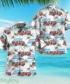 Brockport, New York, Brockport Fire District 3D Hawaiian Shirt Product Photo 1