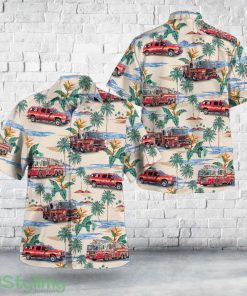 Brooklyn, New York, FDNY Engine 216Ladder 108Battalion 35 3D Hawaiian Shirt Product Photo 1