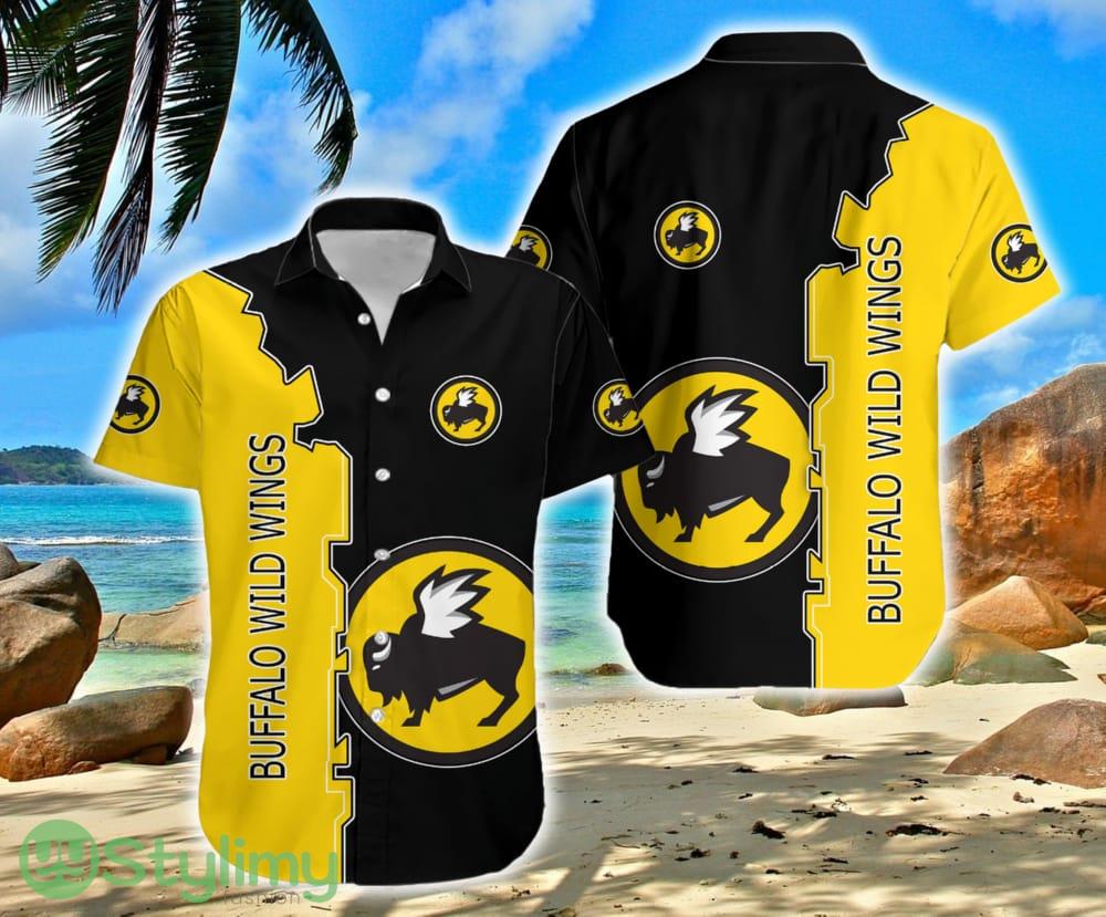 BUFFALO WILD WINGS Exotic Logo Brand Pattern Hawaiian Shirt Gift Summer For Men Women 2 BUFFALO WILD WINGS Exotic Logo Brand Pattern Hawaiian Shirt Gift Summer For Men Women - BUFFALO WILD WINGS Exotic Logo Brand Pattern Hawaiian Shirt Gift Summer For Men Women