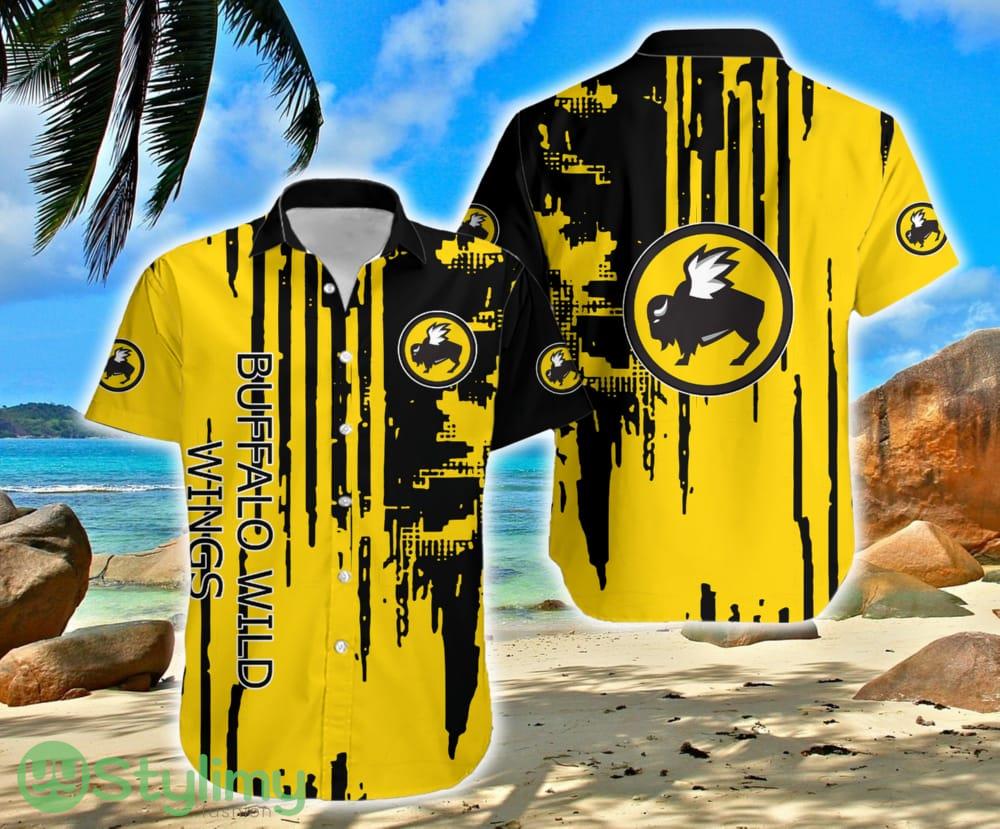 BUFFALO WILD WINGS Vacation Logo Brand Pattern Hawaiian Shirt Gift Summer For Men Women 2 BUFFALO WILD WINGS Vacation Logo Brand Pattern Hawaiian Shirt Gift Summer For Men Women - BUFFALO WILD WINGS Vacation Logo Brand Pattern Hawaiian Shirt Gift Summer For Men Women