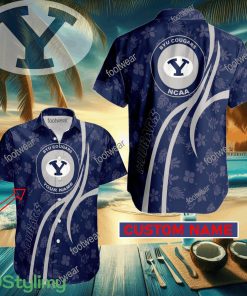 BYU Cougars Custom Name Hawaiian Shirt New For Men Women Fans Gift - BYU Cougars Custom Name Hawaiian Shirt New For Men Women Fans Gift