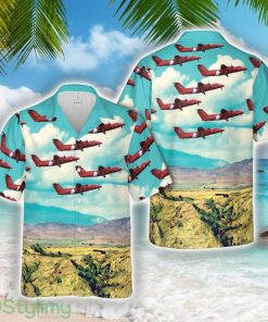 Canadian Coast Guard De Havilland Canada DHC-8-102 Dash 8 3D Hawaiian Shirt Product Photo 1