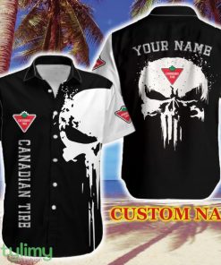 Canadian Tire Bold Logo Brand Hawaiian Shirt Skull Gift Summer Custom Name - Canadian Tire Bold Logo Brand Hawaiian Shirt Skull Gift Summer Custom Name