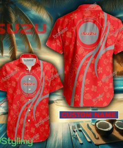 Car Racing Isuzu Custom Name Hawaiian Shirt New For Men Women Fans Gift - Car Racing Isuzu Custom Name Hawaiian Shirt New For Men Women Fans Gift