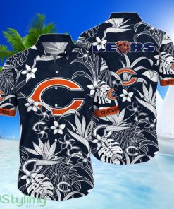 Chicago Bears NFL 3D Printing Hawaiian Shirt Short Sleeves Shirt Product Photo 1