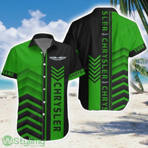 Chrysler Green Hawaiian Shirt Men Women Beach Gift Custom Name