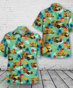 City of Vandalia Division of Fire, Ohio 3D Hawaiian Shirt Product Photo 1