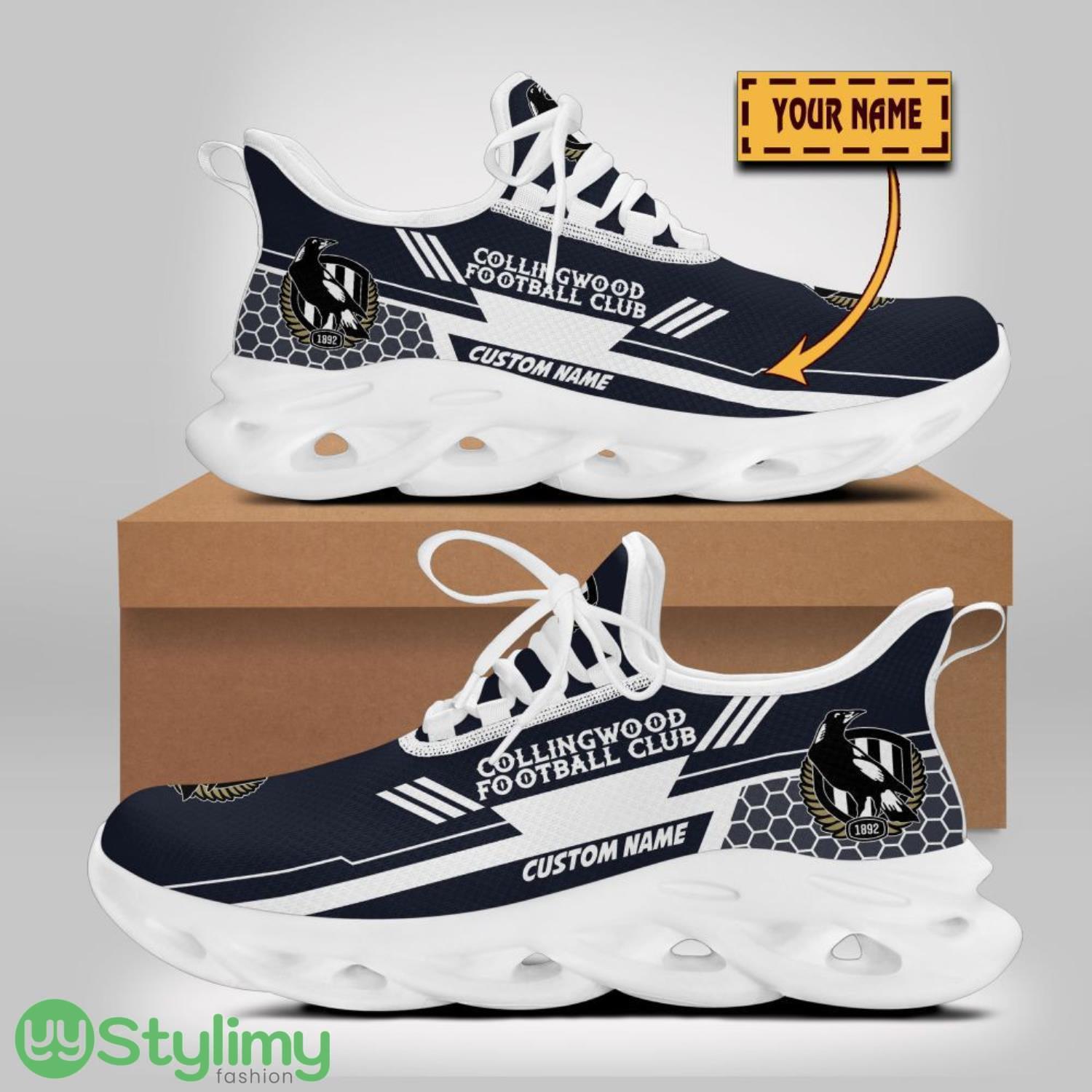 Collingwood Football Club Custom Name Max Soul Shoes Personalized Sneakers Gift For Men Women 2 Collingwood Football Club Custom Name Max Soul Shoes Personalized Sneakers Gift For Men Women Product Photo 2