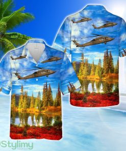 Colombian Air Force Sikorsky UH-60L Blackhawk Summer Shirt 3D Hawaiian Shirt Product Photo 1