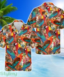 Cuban Red Macaw (Ara Tricolor) Parrot Hawaii Shirt 3D All Over Printed Product Photo 1