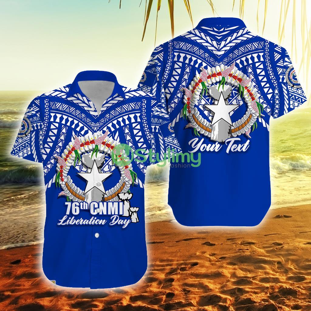 Custom 76th Northern Mariana Islands Liberation Day Northern Mariana Button Down Hawaiian Shirt Trending Summer 2 Custom 76th Northern Mariana Islands Liberation Day Northern Mariana Button Down Hawaiian Shirt Trending Summer Product Photo 1