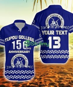 Custom Name And Number Tonga Tupou College Toloa 156 Years Anniversary Tongan Ngatu Tonga Button Down Hawaiian Shirt Trending Summer Product Photo 1