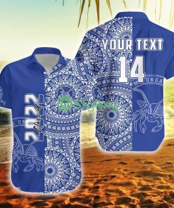 Custom Name And Number Tupou Tonga College Class Of Year Tongan Ngatu Pattern Tonga Button Down Hawaiian Shirt Trending Summer Product Photo 1