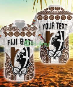 Custom Personalized Fiji Rugby Bati Proud Tapa Pattern Fiji Button Down Hawaiian Shirt Trending Summer Product Photo 1