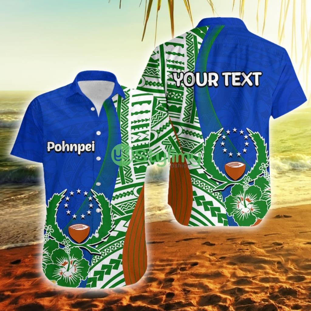 Custom Personalized Pohnpei Of Micronesia Vibe Style Pohnpei Button Down Hawaiian Shirt Trending Summer 2 Custom Personalized Pohnpei Of Micronesia Vibe Style Pohnpei Button Down Hawaiian Shirt Trending Summer Product Photo 1