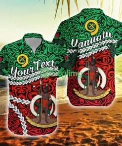 Custom Vanuatu Polo Shirt Simple Vanuatu Button Down Hawaiian Shirt Trending Summer Product Photo 1