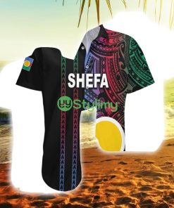 Custom Vanuatu Shefa Polynesian Tribal Vanuatu Button Down Hawaiian Shirt Trending Summer Product Photo 1