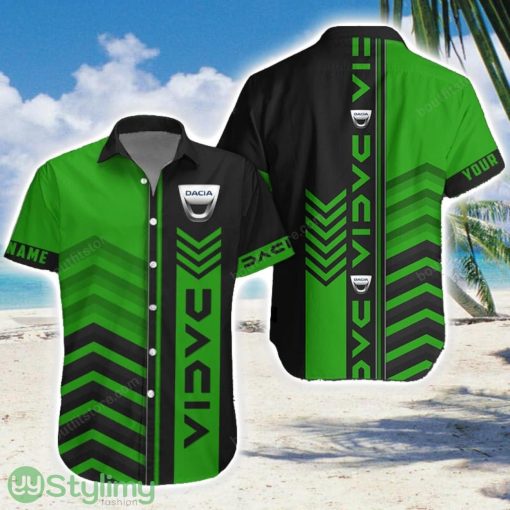 Dacia Green Hawaiian Shirt Men Women Beach Gift Custom Name