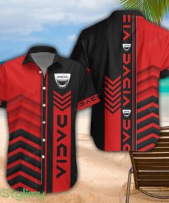 Dacia Red Hawaiian Shirt Men Women Beach Gift Custom Name Product Photo 1
