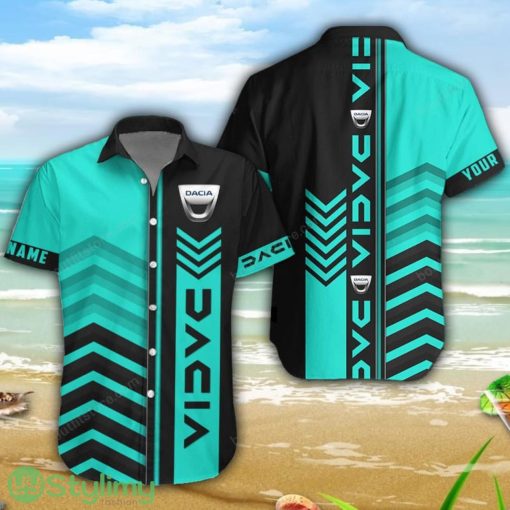 Dacia Zetor 3D Printing Shorts Sleeve Hawaiian Shirt Custom Name