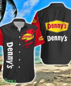 DENNY'S Vacation Brand All Over Print Hawaiian Shirt For Summer - DENNY'S Vacation Brand All Over Print Hawaiian Shirt For Summer