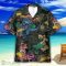 Dinosaur Love Tacos Coconut Tree Pattern Hawaiian Shirt For Men Women Product Photo 2
