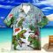 Dinosaur Trex Playing Guitar Merry Christmas Hawaiian Shirt For Men Women Product Photo 2