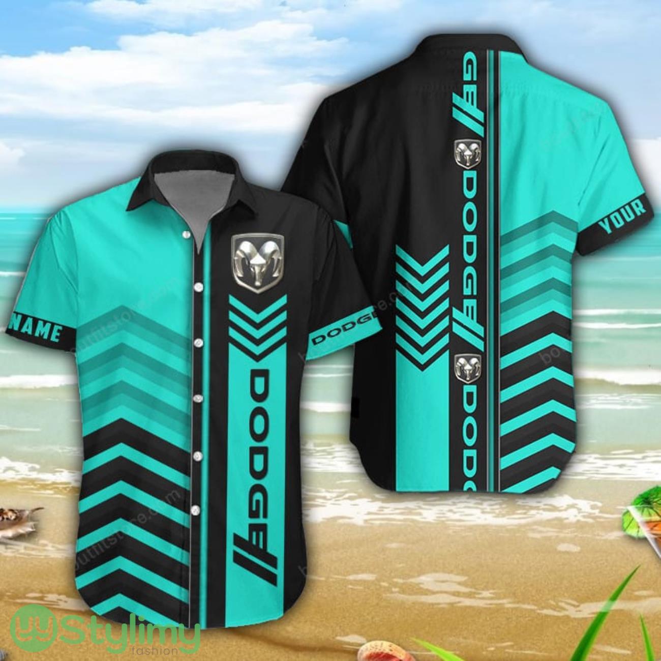 Dodge Zetor 3D Printing Shorts Sleeve Hawaiian Shirt Custom Name 1 Dodge Zetor 3D Printing Shorts Sleeve Hawaiian Shirt Custom Name Product Photo 1