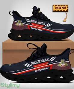Doncaster Rovers Max Soul Shoes Sport Running Shoes For Fans Custom Name Product Photo 1