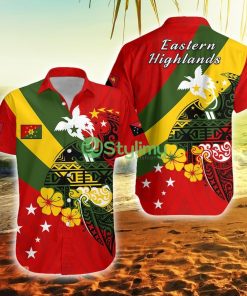 Eastern Highlands Province Peaceful Png Pupua New Guinea Button Down Hawaiian Shirt Trending Summer Product Photo 1