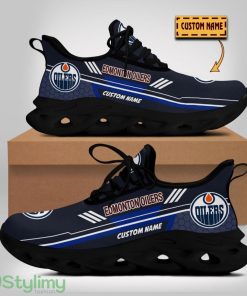 Edmonton Oilers Max Soul Shoes Sport Running Shoes For Fans Custom Name Product Photo 1