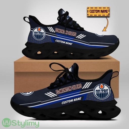 Edmonton Oilers Max Soul Shoes Sport Running Shoes For Fans Custom Name Product Photo 1