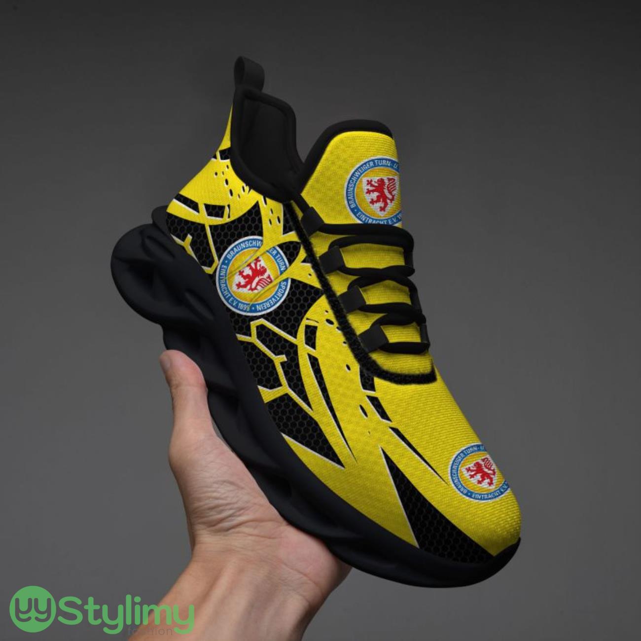 Eintracht Braunschweig Max Soul Shoes Sport Running Shoes For Fans 2 Eintracht Braunschweig Max Soul Shoes Sport Running Shoes For Fans Product Photo 2