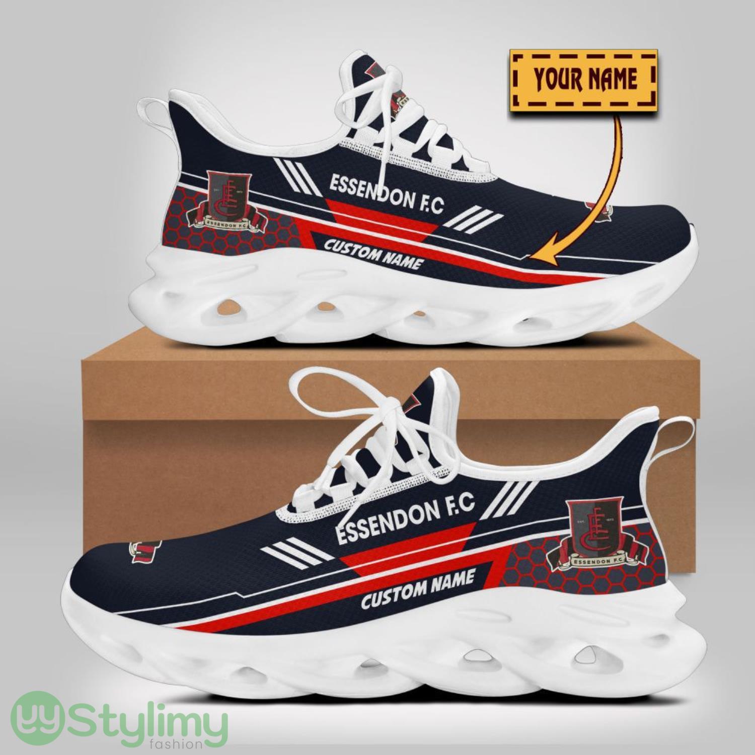 Essendon Football Club Custom Name Max Soul Shoes Personalized Sneakers Gift For Men Women 2 Essendon Football Club Custom Name Max Soul Shoes Personalized Sneakers Gift For Men Women Product Photo 2