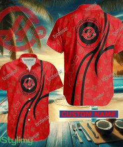 F1 Racing MoneyGram Haas F1 Team Custom Name Hawaiian Shirt New For Men Women Fans Gift - F1 Racing MoneyGram Haas F1 Team Custom Name Hawaiian Shirt New For Men Women Fans Gift