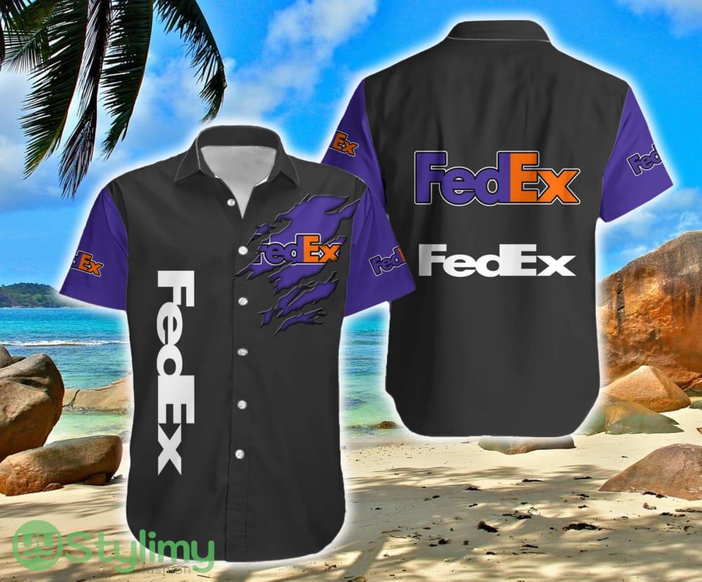 FEDEX Palm Brand Beach Hawaiian Shirt For Men And Women 2 FEDEX Palm Brand Beach Hawaiian Shirt For Men And Women - FEDEX Palm Brand Beach Hawaiian Shirt For Men And Women