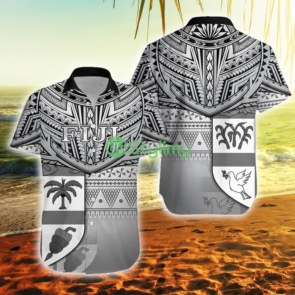 Fiji Creative Love Country Version Black Fiji Button Down Hawaiian Shirt Trending Summer 2 Fiji Creative Love Country Version Black Fiji Button Down Hawaiian Shirt Trending Summer Product Photo 1