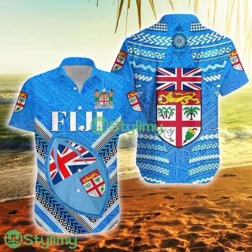 Fiji Day Creative Style Fiji Button Down Hawaiian Shirt Trending Summer