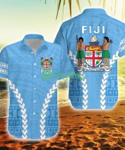 Fiji Impressive 2021 Polynesian Fiji Button Down Hawaiian Shirt Trending Summer Product Photo 1