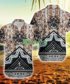 Fiji Masi Brown Fiji Button Down Hawaiian Shirt Trending Summer Product Photo 1