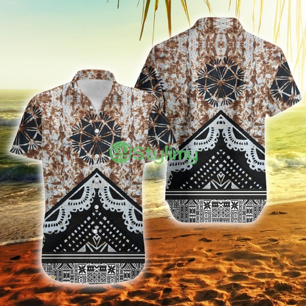 Fiji Masi Brown Fiji Button Down Hawaiian Shirt Trending Summer 2 Fiji Masi Brown Fiji Button Down Hawaiian Shirt Trending Summer Product Photo 1