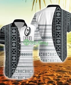 Fiji Rugby Impressive Version Fiji Button Down Hawaiian Shirt Trending Summer Product Photo 1