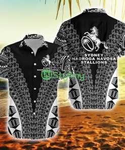 Fiji Rugby Sydney Nadroga Navosa Stallions Tapa Vibes Fiji Button Down Hawaiian Shirt Trending Summer Product Photo 1