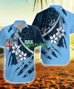 Fiji Suva Masi Pattern Personalized Bula Claw Style Fiji Button Down Hawaiian Shirt Trending Summer Product Photo 1