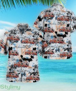Fire Department City of New York 2017 Ladder 25 - Manhattan 3D Hawaiian Shirt Product Photo 1