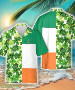 Fishing Shamrock Patricks' Day 3D Hawaiian Shirt Summer Vacation Gift Product Photo 1