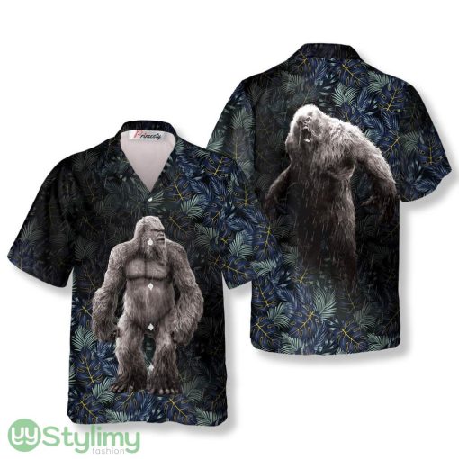 Forest Monster Bigfoot Hawaiian Shirts Product Photo 1