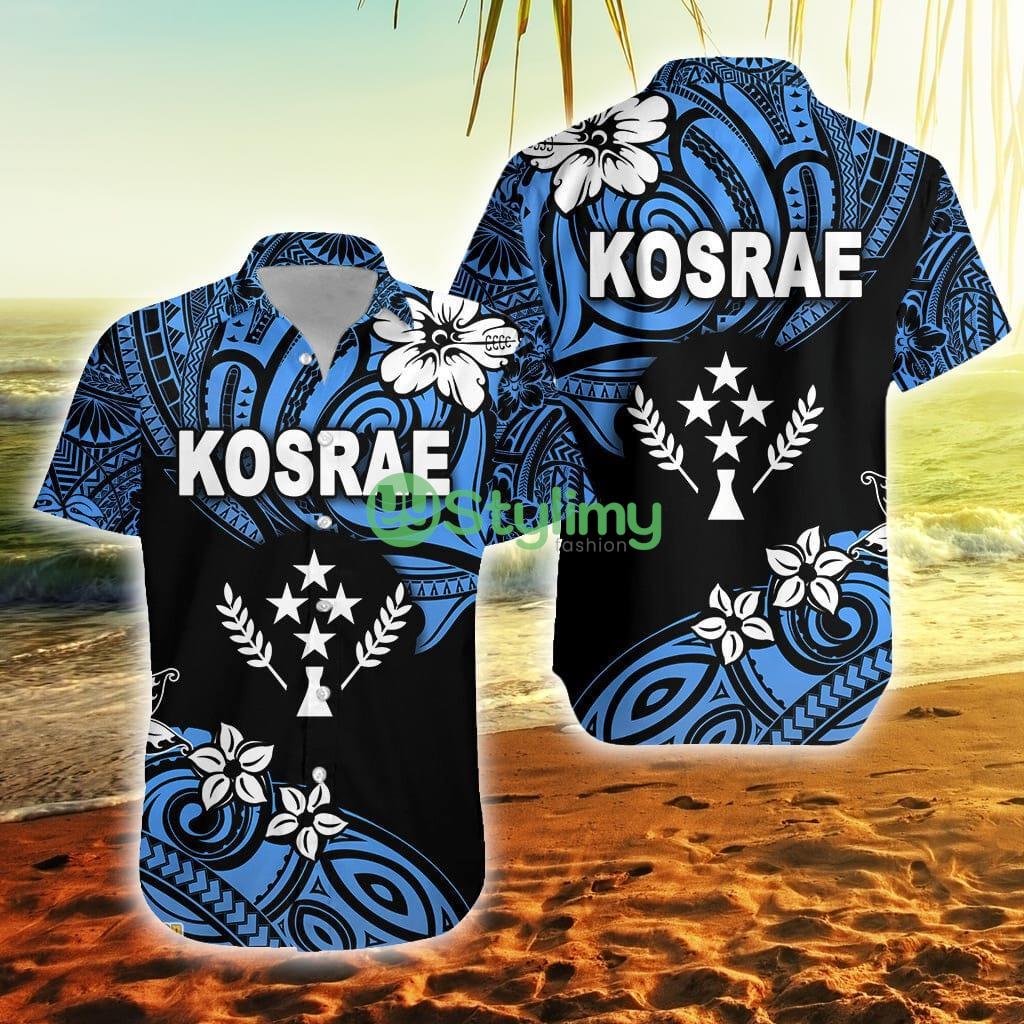 Fsm Kosrae Unique Vibes Blue Kosrae Button Down Hawaiian Shirt Trending Summer 2 Fsm Kosrae Unique Vibes Blue Kosrae Button Down Hawaiian Shirt Trending Summer Product Photo 1