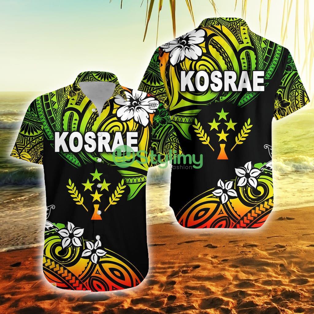 Fsm Kosrae Unique Vibes Reggae Kosrae Button Down Hawaiian Shirt Trending Summer 2 Fsm Kosrae Unique Vibes Reggae Kosrae Button Down Hawaiian Shirt Trending Summer Product Photo 1